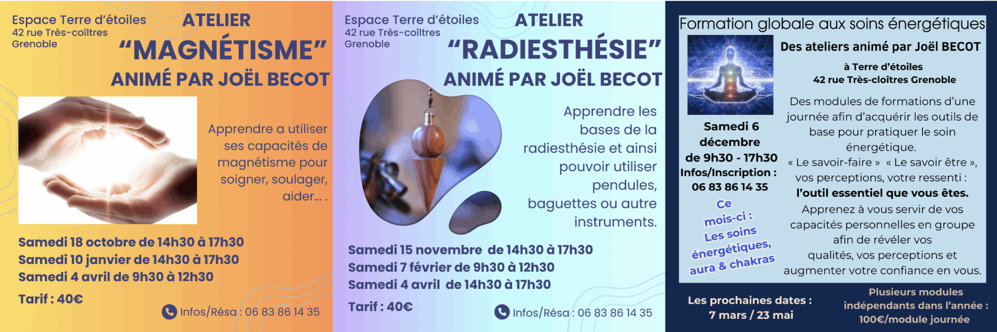 Les ateliers de joel Becot