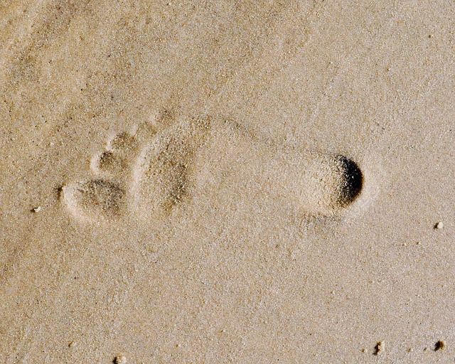 Pieds sable