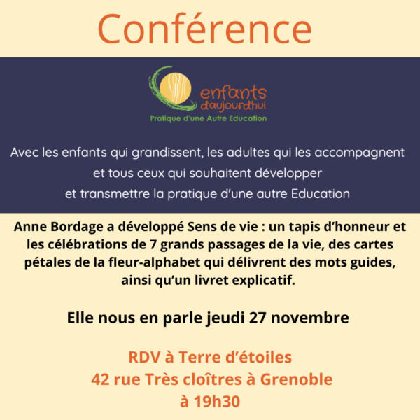 Anne Bordage conférence