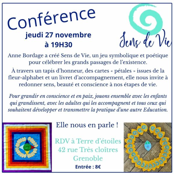 Sens de vie conférence