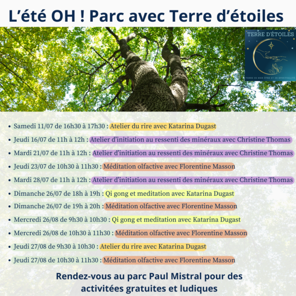 L'été OH ! Parc L'été au parc Grenoble