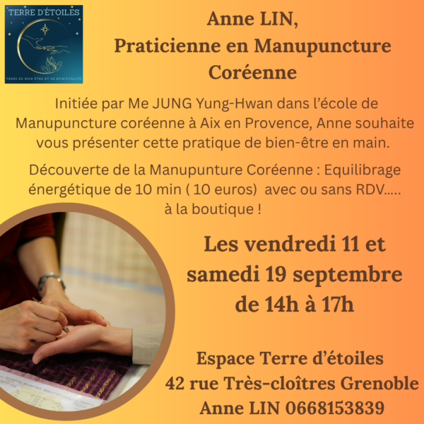 Manupuncture coréenne