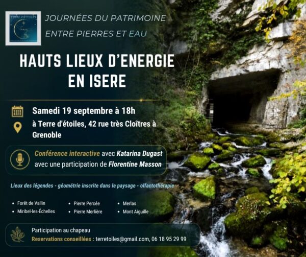 Conférence hauts lieux vibratoires