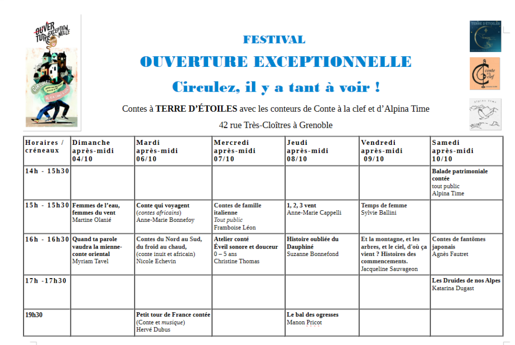 Festival circulez y a tant à voir
